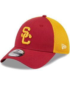 Мужская кепка Cardinal USC Trojans Evergreen Neo 39THIRTY Flex Hat New Era