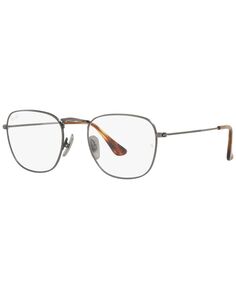 RX8157V Мужские квадратные очки Frank Titanium Optics Ray-Ban