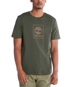Мужская футболка с короткими рукавами и логотипом Timberland