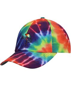 Мужская регулируемая шляпа Bay Hill Hullabaloo Tie-Dye Imperial