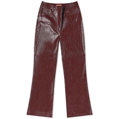 Брюки KITRI Nadia Vinyl Flared Trouser