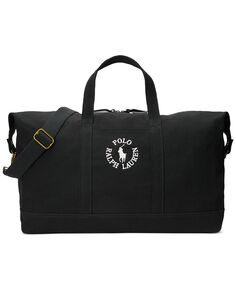 Мужская спортивная сумка из парусины с вышитым логотипом Polo Ralph Lauren