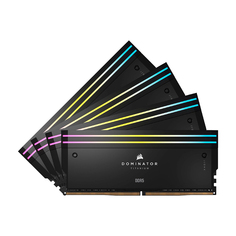 Оперативная память Corsair Dominator Titanium 96 ГБ (4x24), DDR5, 6000 МГц, черный