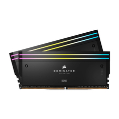 Оперативная память Corsair Dominator Titanium 96 ГБ (2x48), DDR5, 6400 МГц, черный