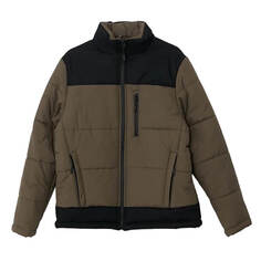 Куртка LCW Outdoor Standard Pattern Upright Collar, хаки/черный
