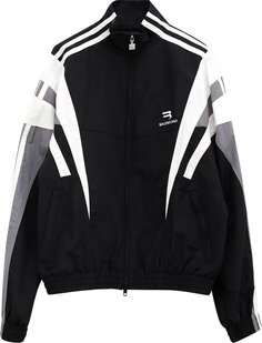 Куртка Balenciaga Sporty B Tracksuit Jacket &apos;Black/Grey&apos;, черный