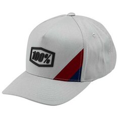 Бейсболка 100percent Snapback Cornerstone X-Fit, серый