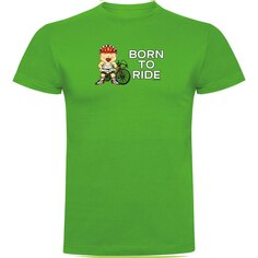 Футболка Kruskis Born To Ride, зеленый