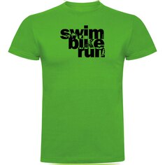 Футболка Kruskis Word Triathlon, зеленый