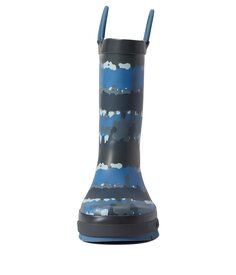 Ботинки Western Chief Kids Tie-Dye Dude Rain Boot (Toddler/Little Kid/Big Kid), синий