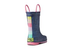 Ботинки Western Chief Kids Jean Patch Rain Boot (Toddler/Little Kid/Big Kid), синий