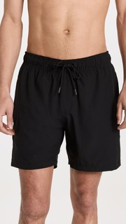 Пляжные шорты Onia Comfort Lined 6&quot; Swim Trunks, черный