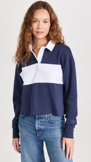 Топ Outdoor Voices Rugby Cropped Long Sleeve