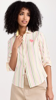 Рубашка Kerri Rosenthal Shrunken Pia, разноцветный