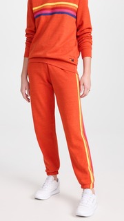 Спортивные брюки Aviator Nation 5 Stripe, оранжевый