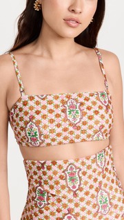 Топ La Double J 3 Way Bandeau, розовый