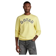 Толстовка G-Star Puff Logo Print, желтый