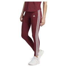 Леггинсы спортивные adidas Sportswear 3 Stripes, красный