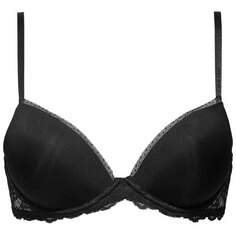 Бюстгальтер Calvin Klein Seductive Comfort Invisible Push-Up, черный