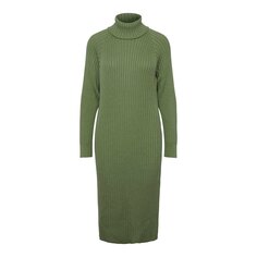 Платье миди Yas Mavi Roll Neck Long Sleeve, зеленый Y.A.S