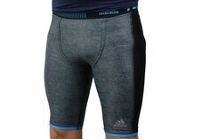 Тайтсы adidas Techfit Chill Shorts, серый