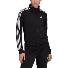 Куртка adidas Sportswear Primegreen Essentials Warm Up Slim 3 Stripes, черный