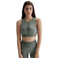 Спортивный бюстгальтер Born Living Yoga Prima Seamless, зеленый