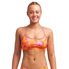 Спортивный топ Funkita Swim, оранжевый