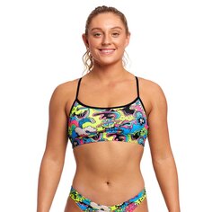 Топ бикини Funkita Swim Crop, разноцветный