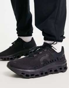 Черные кроссовки ON Cloudmonster