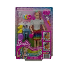 Кукла Barbie с леопардовой прической GRN81