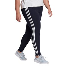 Леггинсы спортивные adidas Sportswear Essentials 3 Stripes Big, синий