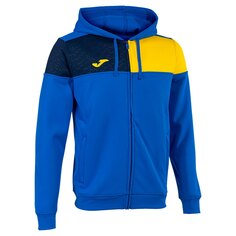 Толстовка Joma Crew V Full Zip, синий