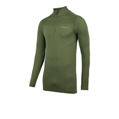 Спортивный топ Higher State Seamfree Half Zip Running, зеленый