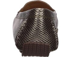 Лоферы Women&apos;s Leather Made in Brazil Hampton Driver Loafer Driver Club USA, хромированная кобра