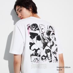 Футболка с рисунком Bleach UT Uniqlo, белый