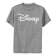 Базовая футболка Disney с логотипом Disney для мальчиков 8–20 лет и графическим рисунком Disney