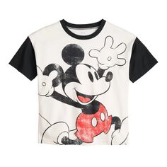 Большая футболка с рисунком Disney&apos;s Mickey Mouse для детей 4–12 лет от Jumping Beans Disney/Jumping Beans