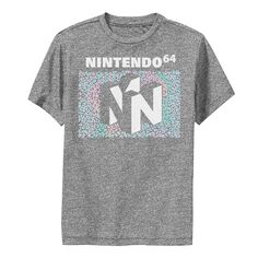 Футболка Nintendo Classic N64 с принтом гепарда и логотипом Rainbow для мальчиков 8–20 лет Licensed Character