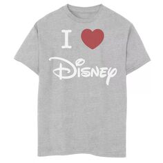 Футболка с логотипом «I Love Disney Heart» для мальчиков 8–20 лет Disney