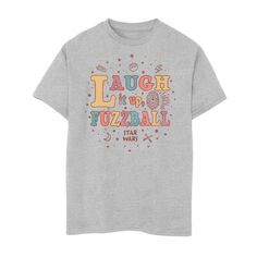 Футболка в стиле ретро с надписью «Laugh It Up Fuzzball» для мальчиков 8–20 лет Licensed Character