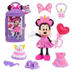 Модная кукла Disney Junior Minnie Mouse Unicorn в футляре от Just Play Just Play