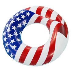 Надувной поплавок для бассейна с патриотическим американским флагом, 36 дюймов (3 шт.) Swimline
