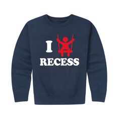 Флисовый свитшот с рисунком I Love Recess для мальчиков 8–20 лет Licensed Character