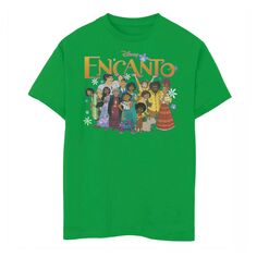 Футболка с рисунком Disney Encanto Family Group для мальчиков 8–20 лет Disney