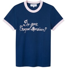 Футболка Montherlant &quot;Do You Croque Monsieur&quot; Maison Labiche