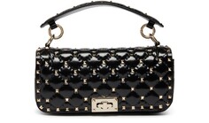 Маленькая сумка через плечо Rockstud Spike Valentino Garavani