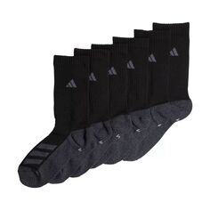 Комплект из 6 носков adidas с мягкой угловой полоской для мальчика adidas