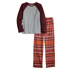 Пижамный комплект Sonoma Goods For Life с топом и брюками реглан для детей 5–20 лет Sonoma Goods For Life