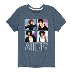 Футболка Whitney Houston для мальчиков 8–20 лет Licensed Character